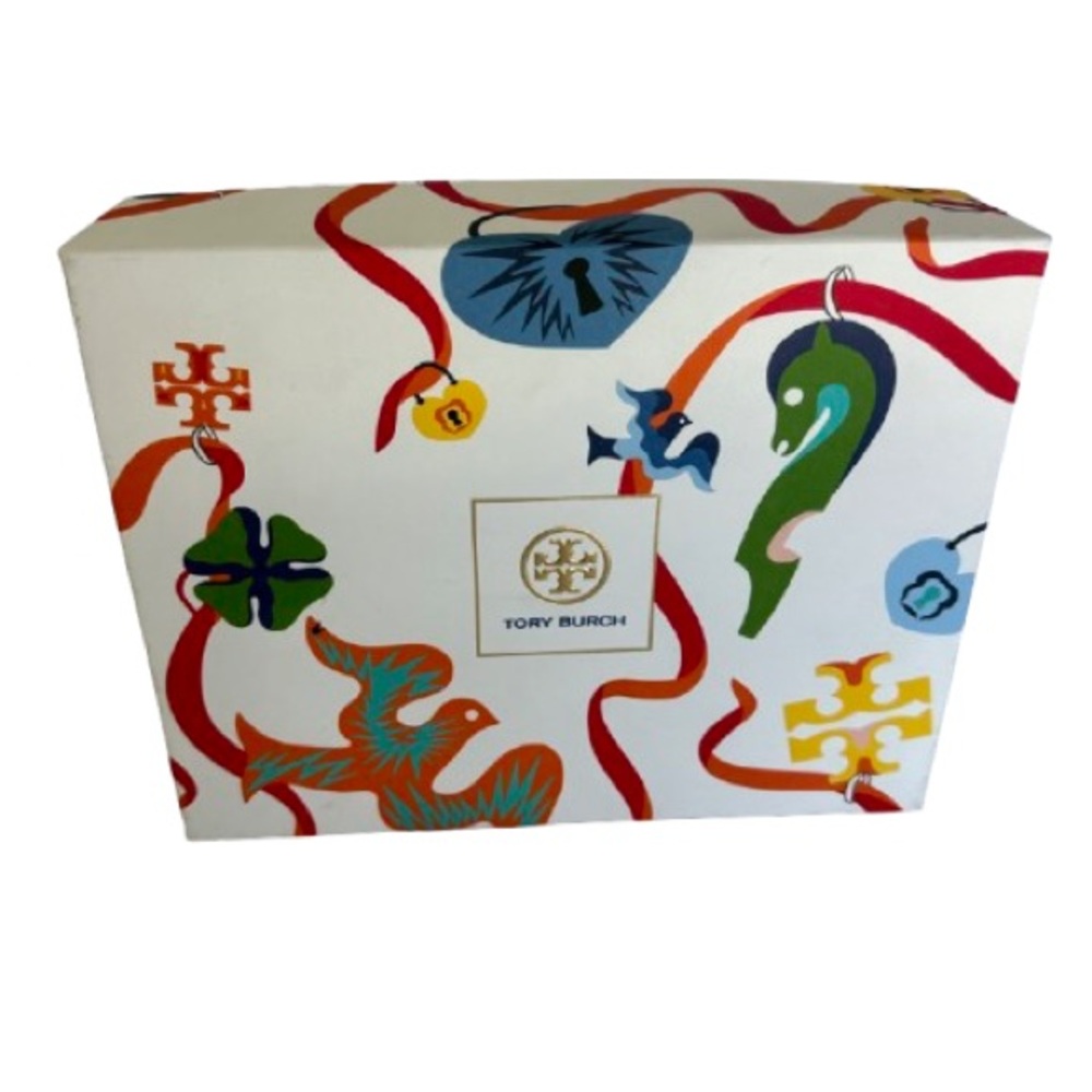 Tory Burch Decorative Sturdy Colorful Gift Box Storage Box Collectible Package